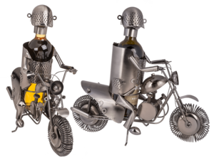 Metalen flessenhouder, Biker II,