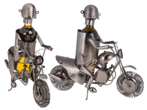 Metalen flessenhouder, Biker II,