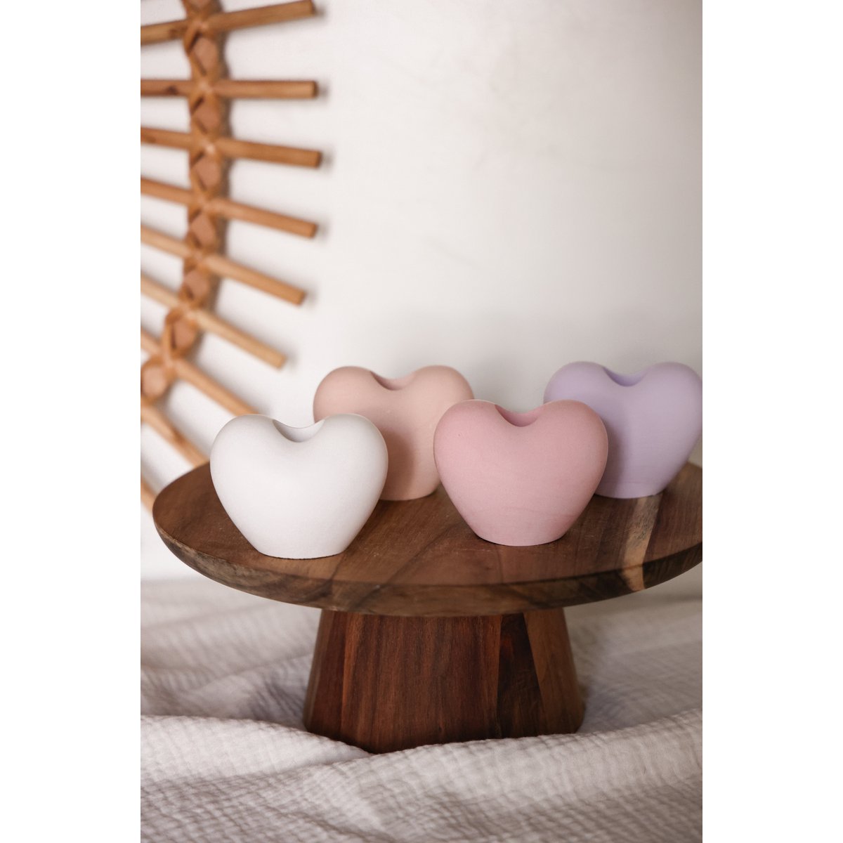 Heart candlestick