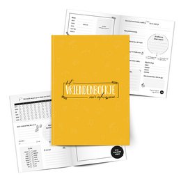 A fill-in book for adults featuring the iconic "Friends" TV show logo. The book allows users to record their own memories and experiences, making it a unique and personalized gift for fans of the beloved sitcom.