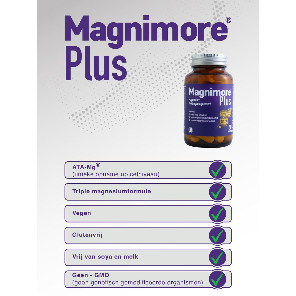 Magnimore Plus 60 | Magnesium Supplement