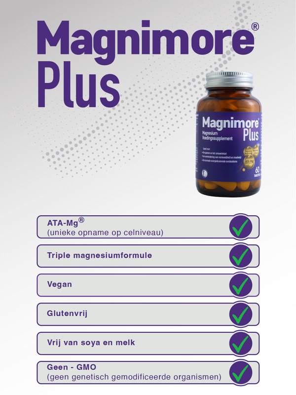 Magnimore Plus 60 | Magnesium tilskud