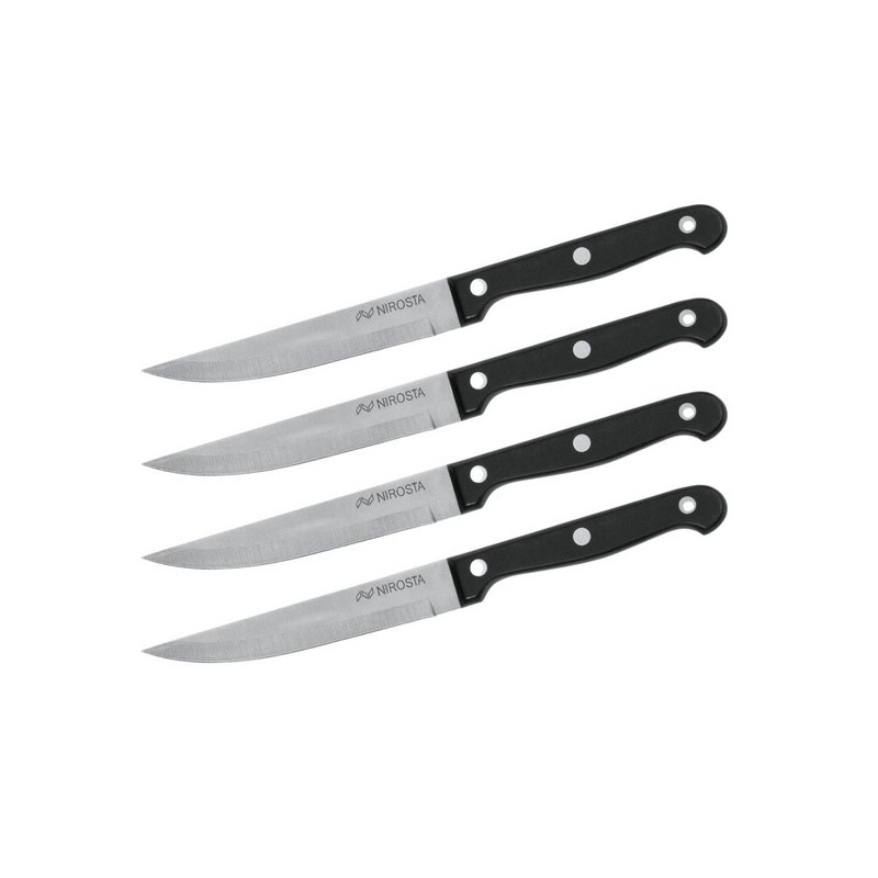 Set 4 coltelli bistecca Nirosta Mega 21 cm