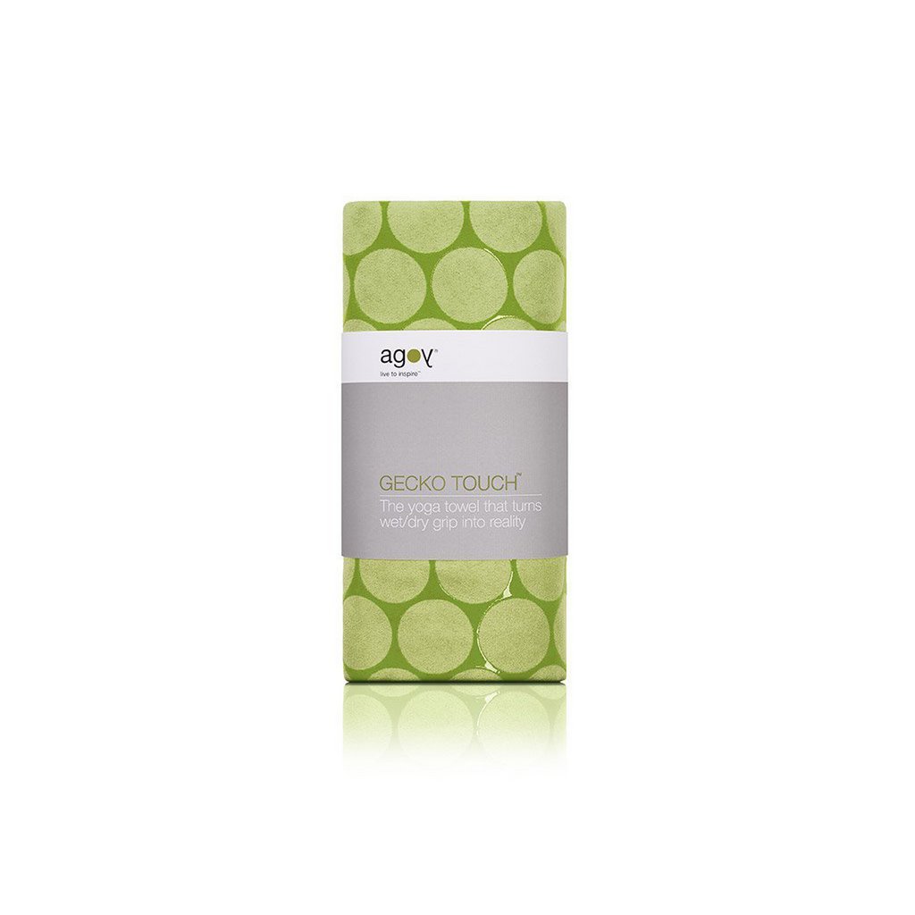 Gecko Touch Yoga Towel - Matcha Green