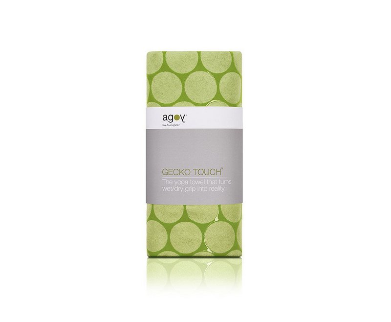 Asciugamano Gecko Touch Yoga - Verde Matcha