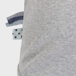 OrganicEra Organic Baby L/S Bodysuit, Grå