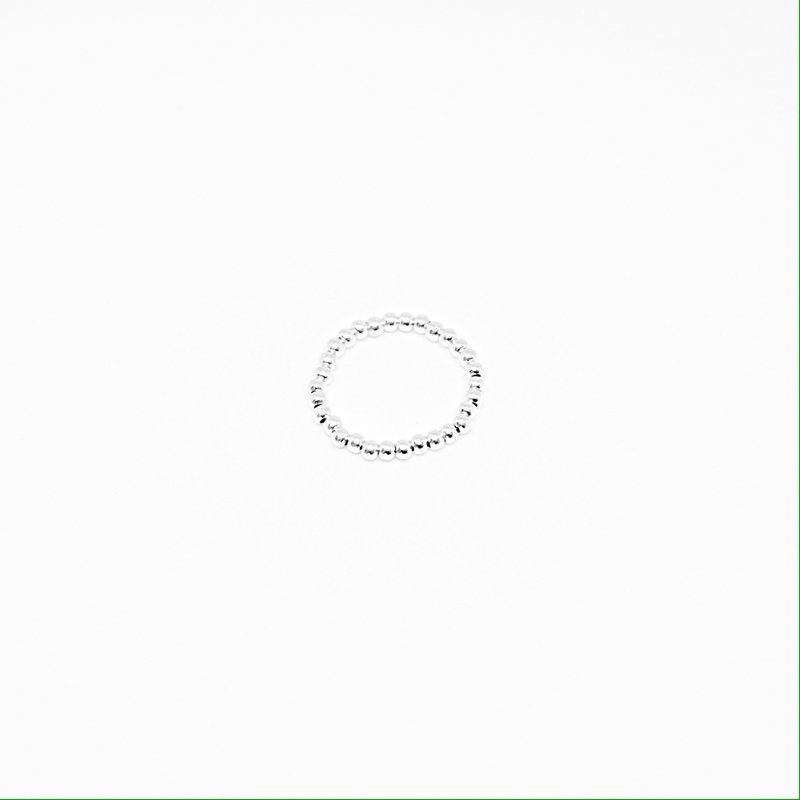 DRAGEE anello di perle d'argento