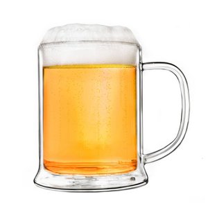 Creano Doppelwandiges Bierglas 500ml
