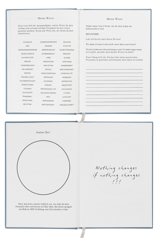 The Life Barn Remplissant Journal Dark Red