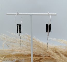 Earrings - Minimalism - Marble 2