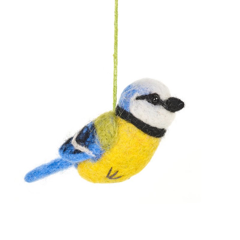 Decoración colgante de Pascua biodegradable Bella the Blue Tit