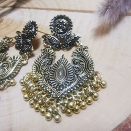 Fibi Oorbellen - Vintage Goud