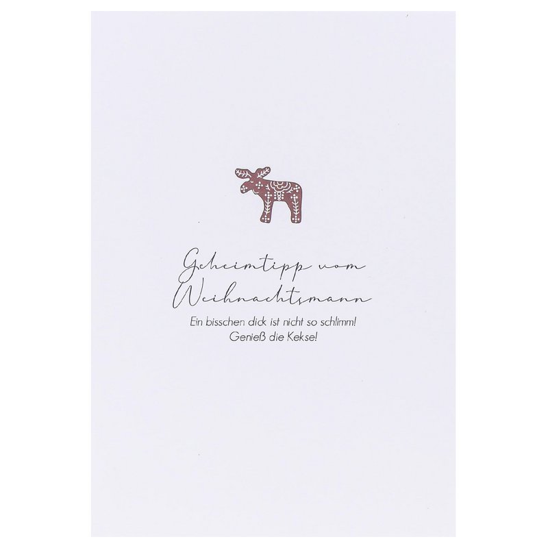 Postcard - Insider tip from Santa Claus