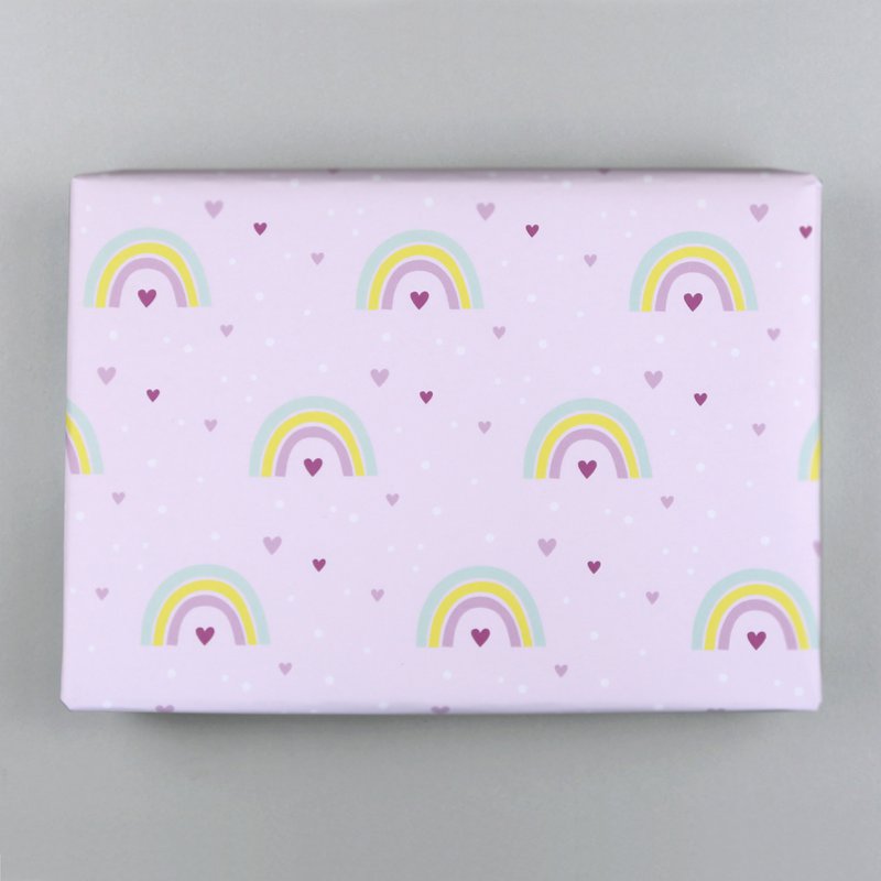 Geschenkpapier Regenbogen Leonie