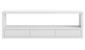 Sendai nordic 3-drawer tv cabinet