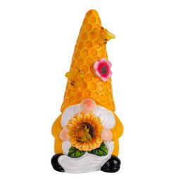 2 Set Deko / Solar Light "Abby", en plastique avec des LED intégrées, capteur crépusculaire, 17 cm de haut