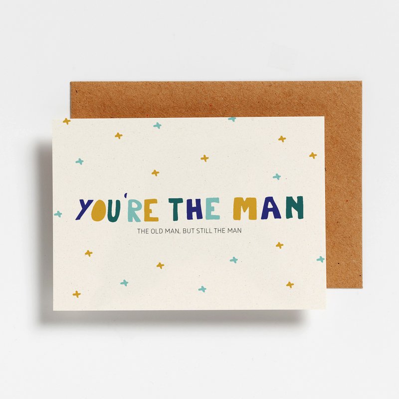 POSTCARD - YOU'RE THE MAN