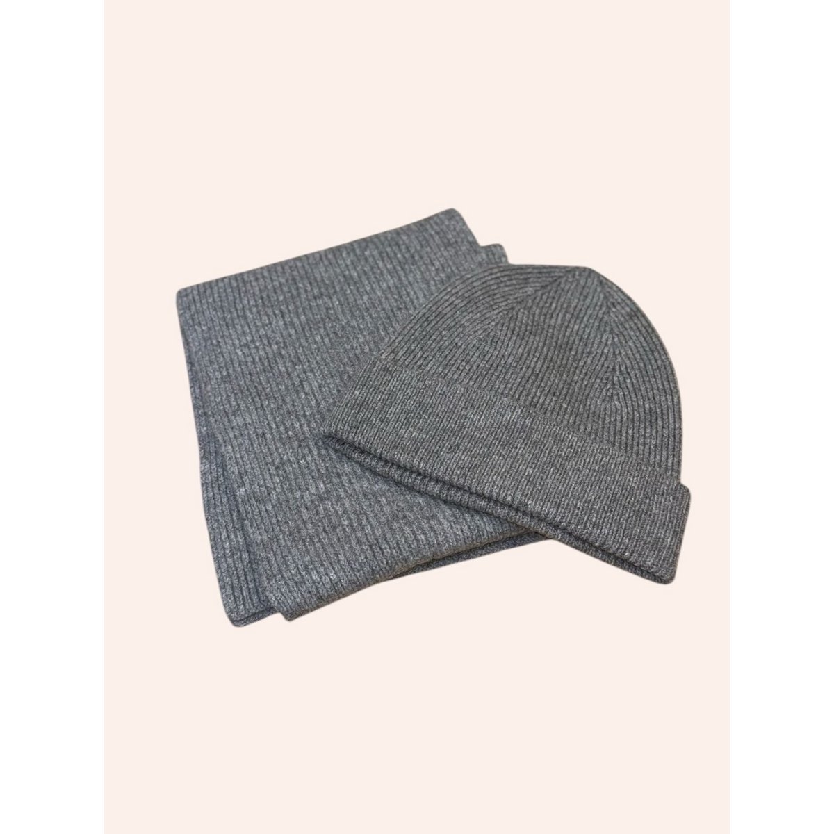 Bonnet et écharpe en 100% laine merinos
