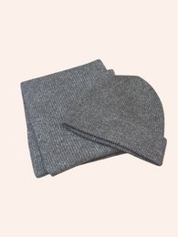 Bonnet et écharpe en 100% laine merinos