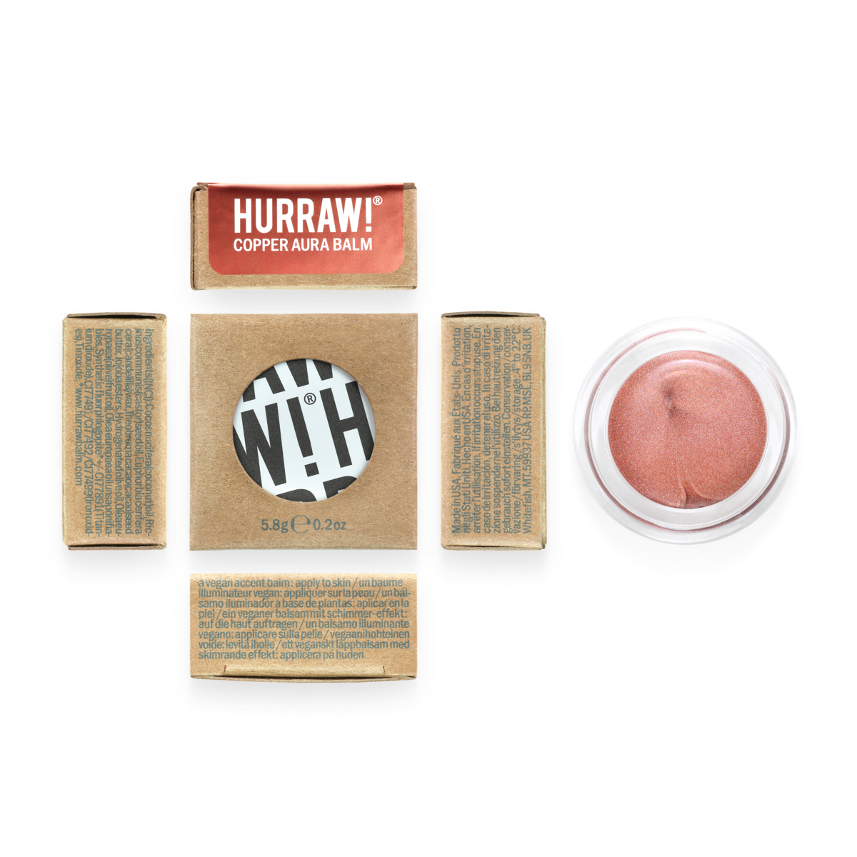 Miedziany balsam akcentujący Aura