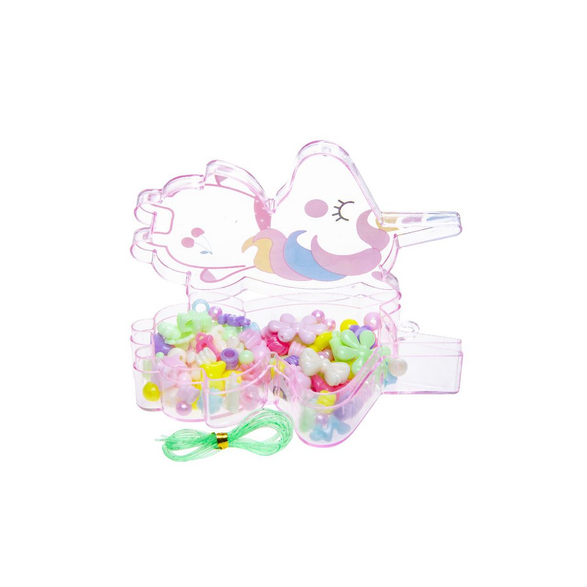 ENSEMBLE DE PERLES LICORNE EN BOITE °°°°