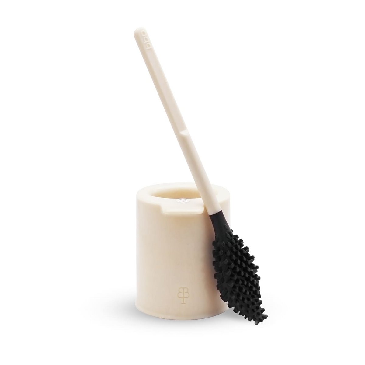bbb La Brosse WC Bio-sourcées Et Recyclées Beige Perle - Coquille St-Jacques