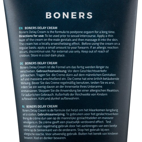 Boners - Orgasmusverzögerungscreme - 100 ml