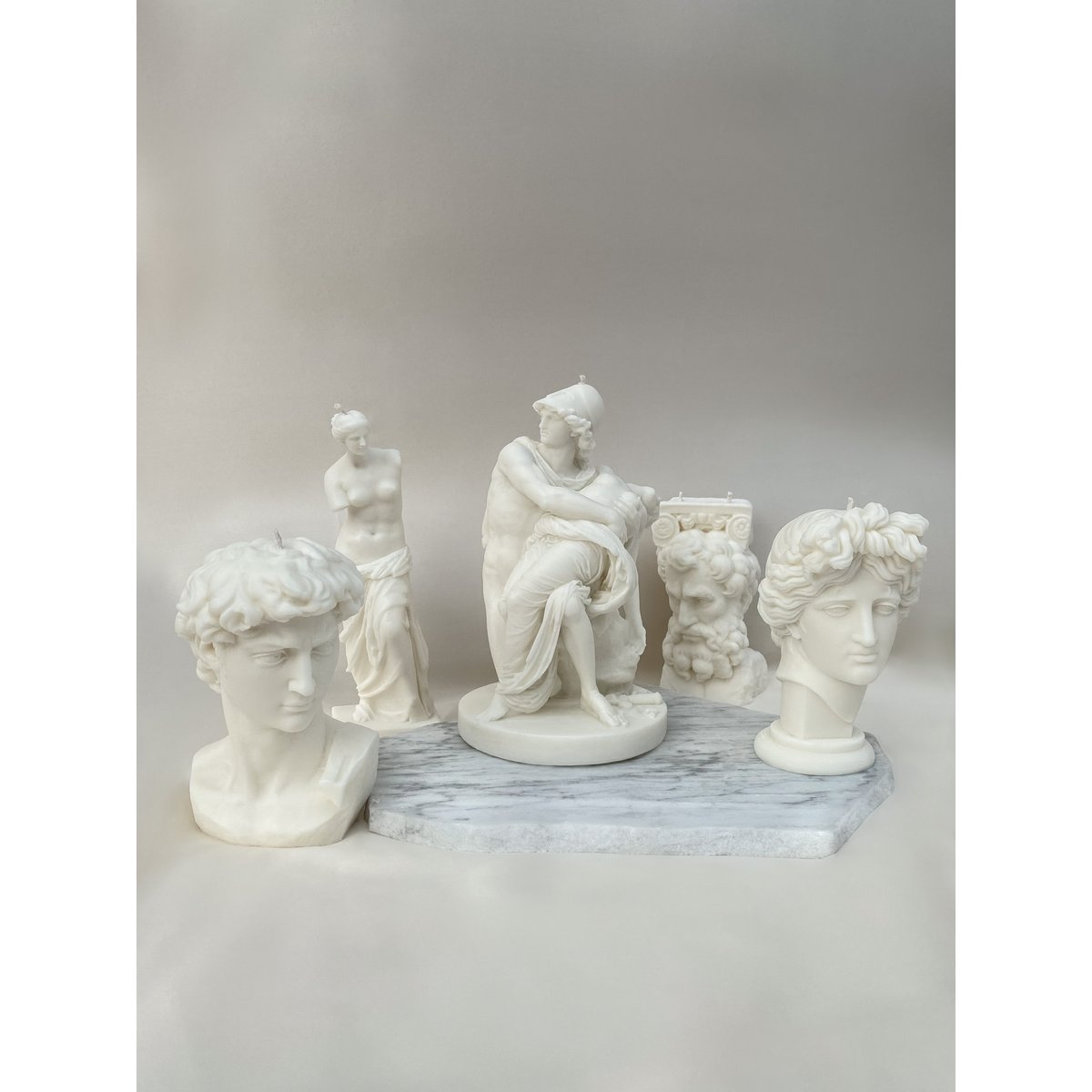 Candela profumata grande Marte e Venere