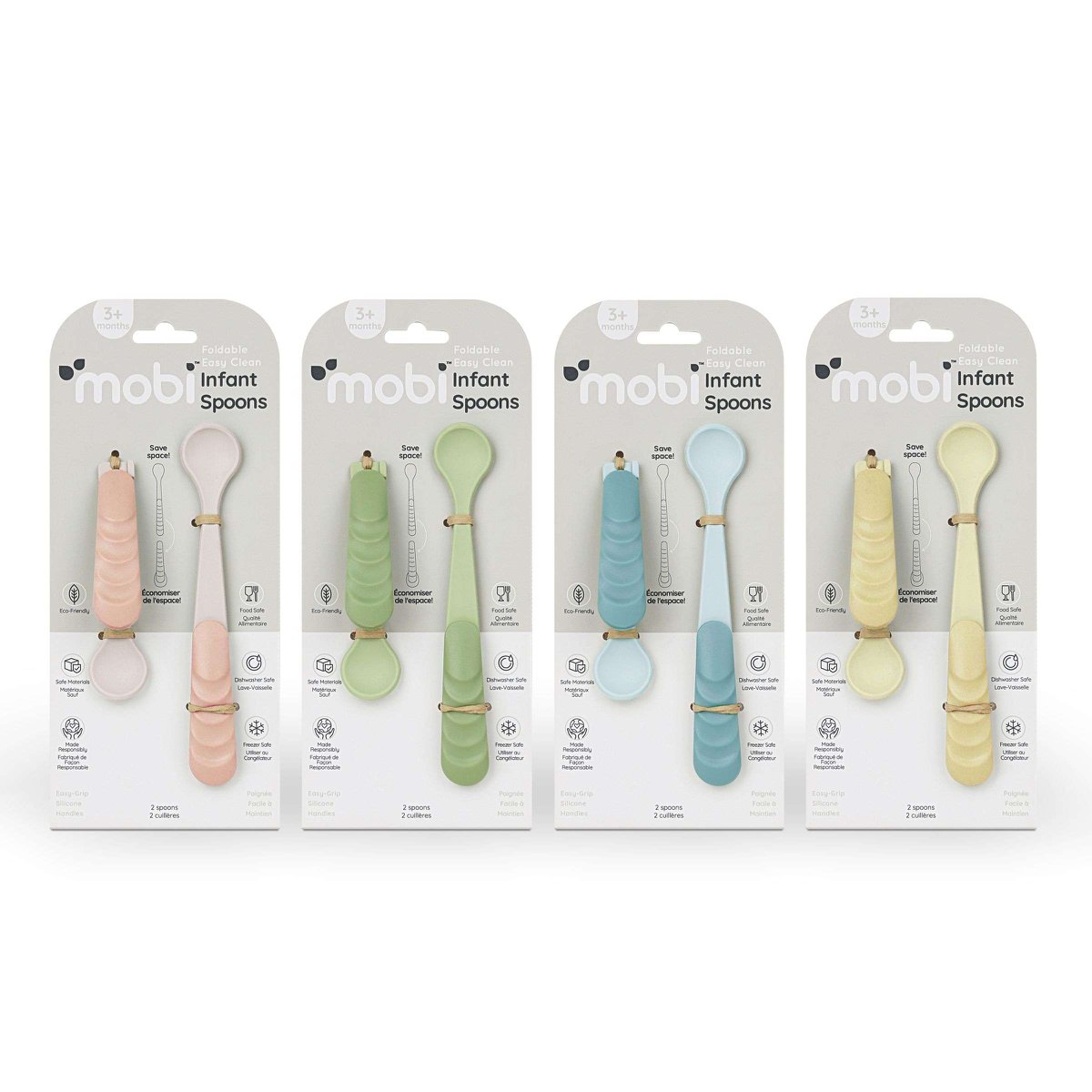 Mobi - Kids Lepelset Sun - Geel