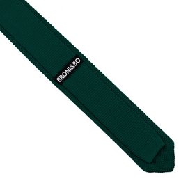 Cravatta in maglia verde
