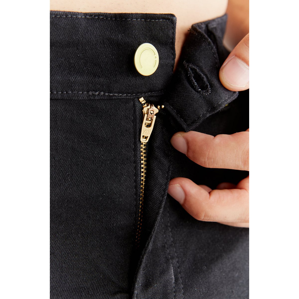 MD1015-104 | Herren Skinny Fit - Coal Black