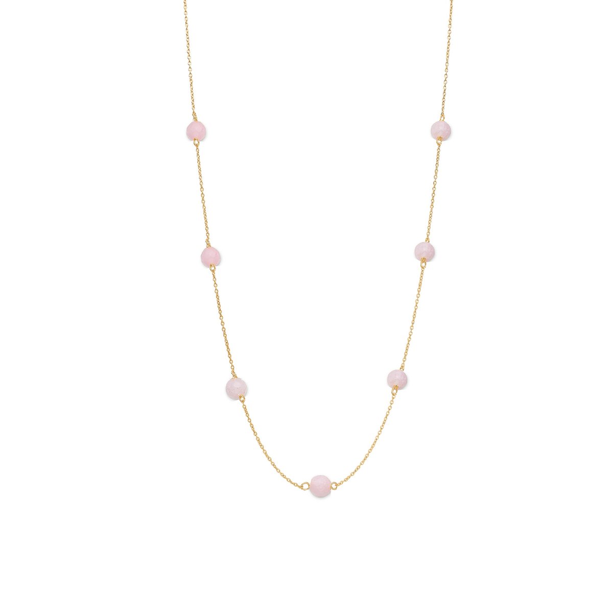 Collar de nora rosa