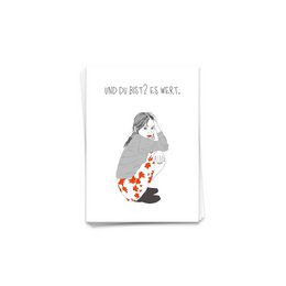 And you are It is worth it. - Postcard 10 Set