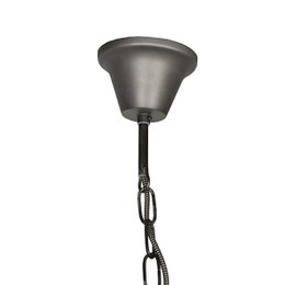 Hazer Spot pendant lamp - Burnt steel - Metal 47 x 52 x 47 cm