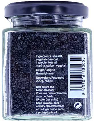 Black Lava Salt Molokai – Hawaii - 200g