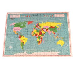 Puzzle in einer Tube (300 Teile) - Weltkarte