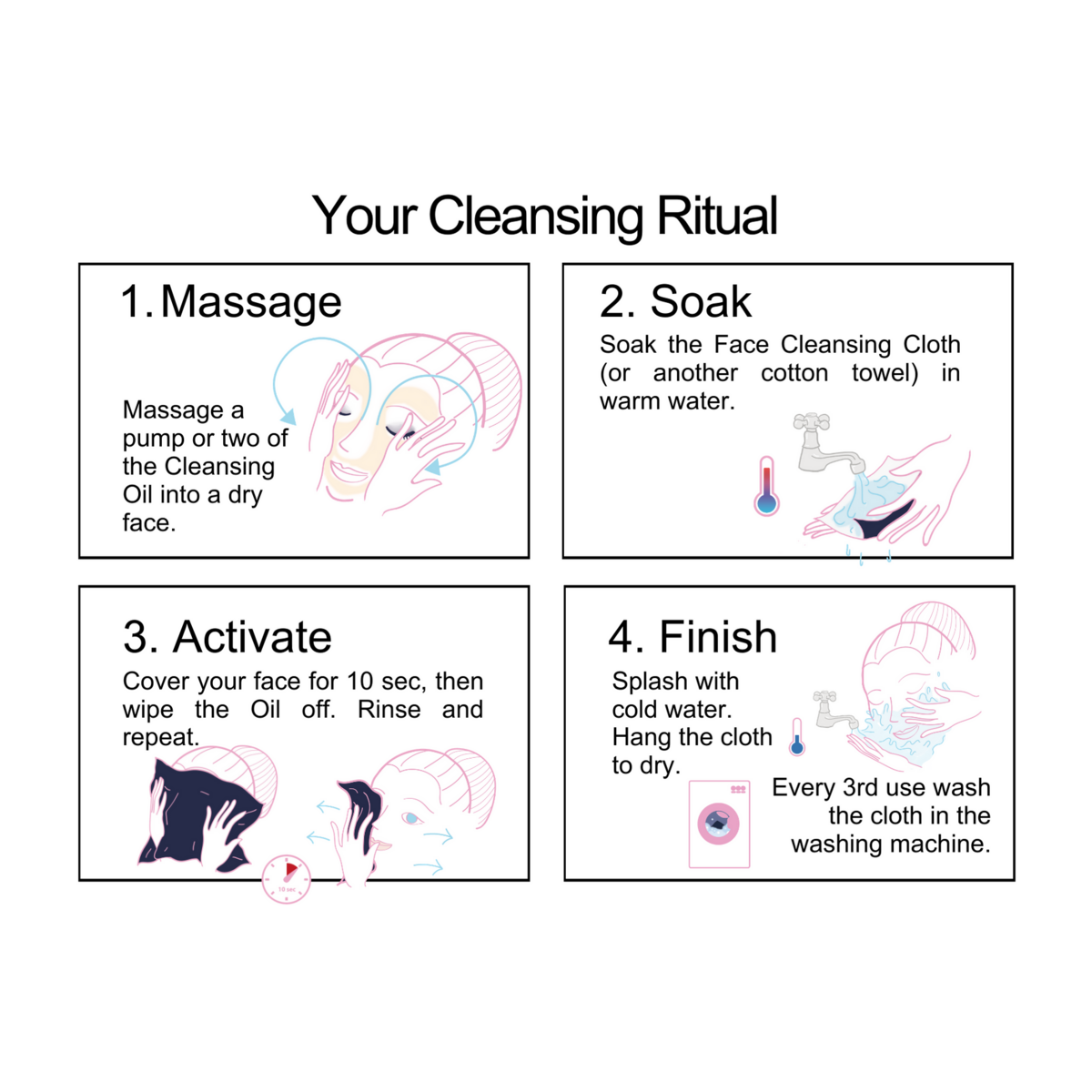 Cleansing Oil : repair&renew