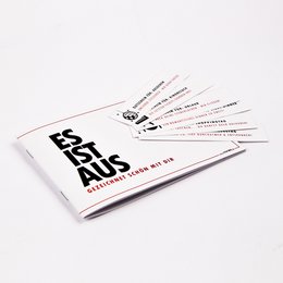 Voucherboekje "It's over" voor VROUW met 6 vouchers