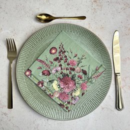 Napkins - Blossom Garden JL - FSC paper - Made in Europe