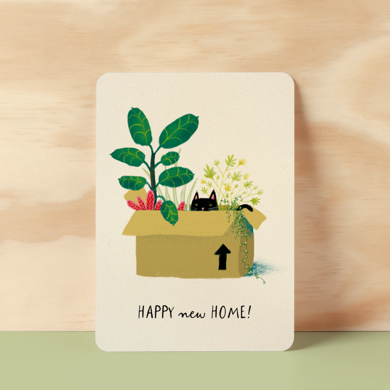 Postcard |  Happy new home