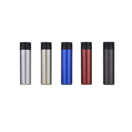 PROF Jet Flame Round Metal Lighter Spray Finish