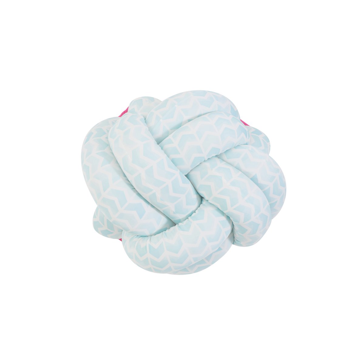 Knotty Knot Large Knot Cushion - Blue Ribon