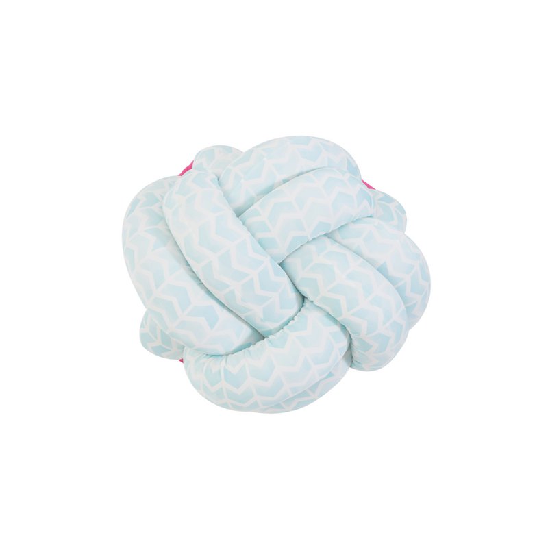 Knotty Knot Large Knot Cushion - Blue Ribon
