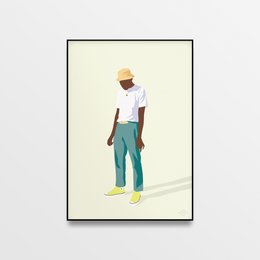Poster "Tyler the Creator Bucket" - A4 & 30x40cm - Art print