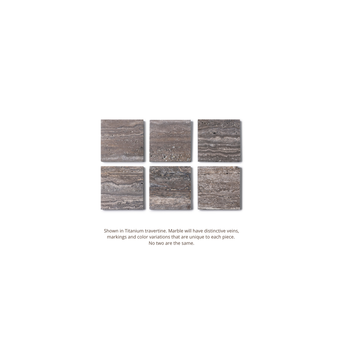 Titanium travertine dienblad tray 15x30cm