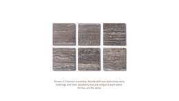 Titanium travertine dienblad tray 15x30cm