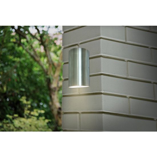 FlinQ wall lamp outdoor chrome VENIA II