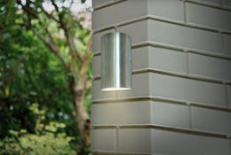 FlinQ Wandleuchte Outdoor Chrom VENIA II