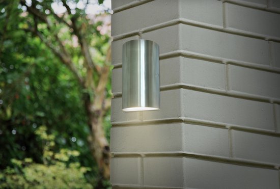 FlinQ Wandleuchte Outdoor Chrom VENIA II