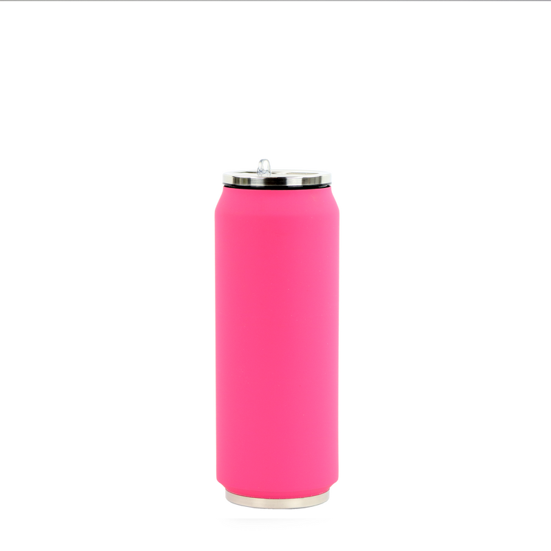 500ml isothermal tin cans PINK
